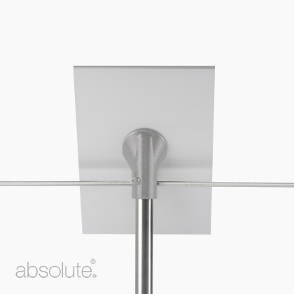 Adaptateur de signalisation pour barrières de 20 mm (étiquettes de 100 et 150 mm) Adaptateur de signalisation pour barrières de 20 mm (étiquettes de 100 et 150 mm)