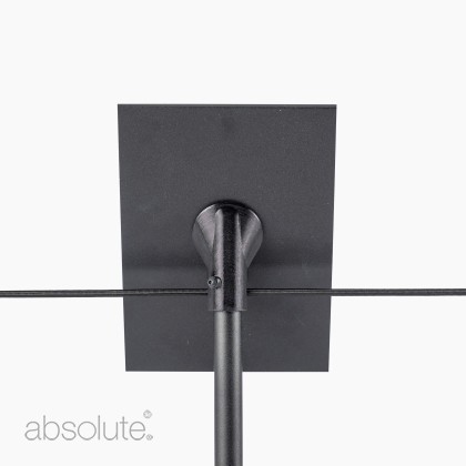 Adaptateur de signalisation pour barrières de 20 mm (étiquettes de 100 et 150 mm)