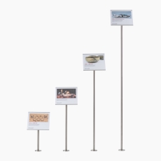 Porte-étiquette Pinnacle pour montage en surface Porte-étiquette Pinnacle pour montage en surface