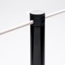 Close-up of a black Absolute protective barrier using white Elasticated Barrier Cord.