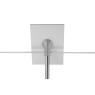 Absolute Museum & Gallery Products Adaptateur de signalisation pour barrières de 20 mm (étiquettes de 100 et 150 mm)
